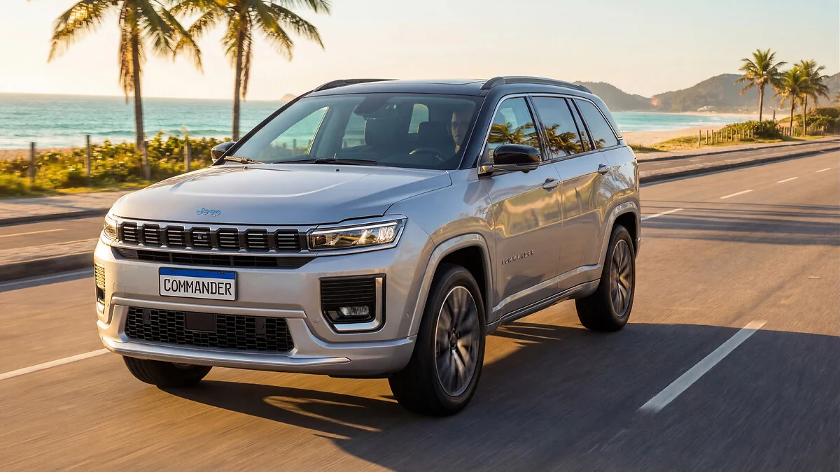 Jeep lança Renegade e Commander 2027 com tecnologia híbrida leve