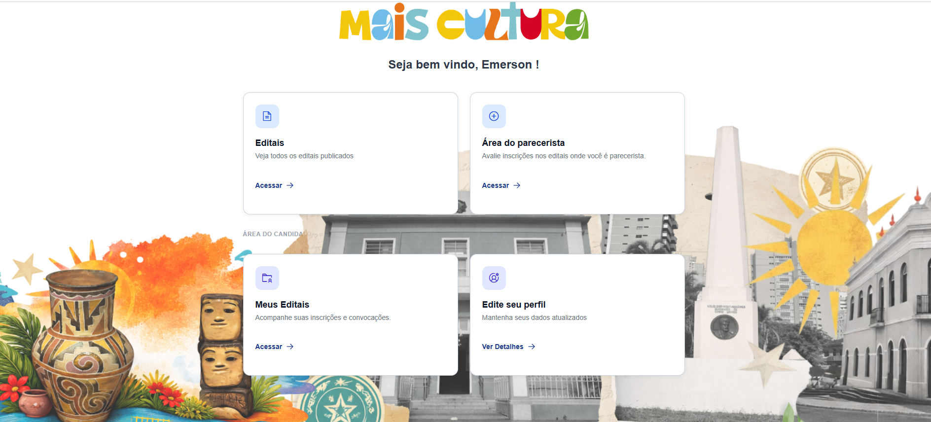 Prefeitura lança site para inscrições em editais culturais