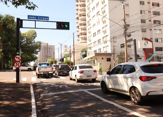 Cruzamentos da Avenida Afonso Pena passam a ter proibição de conversão à esquerda - Foto: CG Notícias