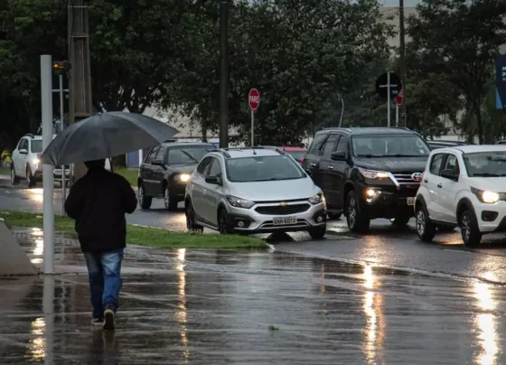 Chuva se intensifica e muda cenário em rodovias e cidades de Mato Grosso do Sul - Foto: Juliano Almeida