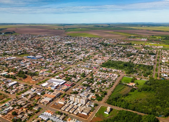 Vista de São Gabriel do Oeste destaca crescimento econômico local - Foto: Assessoria Prefeitura