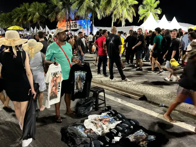Mesmo com multidão, show de Shakira não registra ocorrência graves