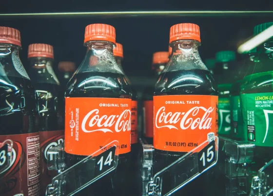 Garrafas da Coca-Cola com figurinhas da Copa do Mundo 2026 - Foto: NeONBRAND/Unsplash