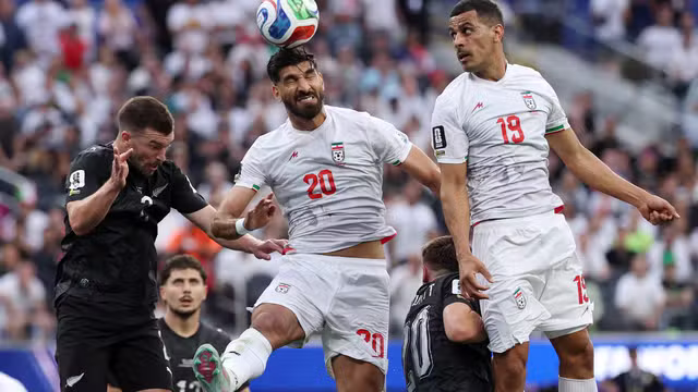 Irã busca empate duas vezes e arranca ponto contra Nova Zelândia