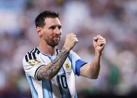 Messi ampliou sua marca como maior artilheiro da história das Copas do Mundo - Foto: Charlotte Wilson/Getty Images