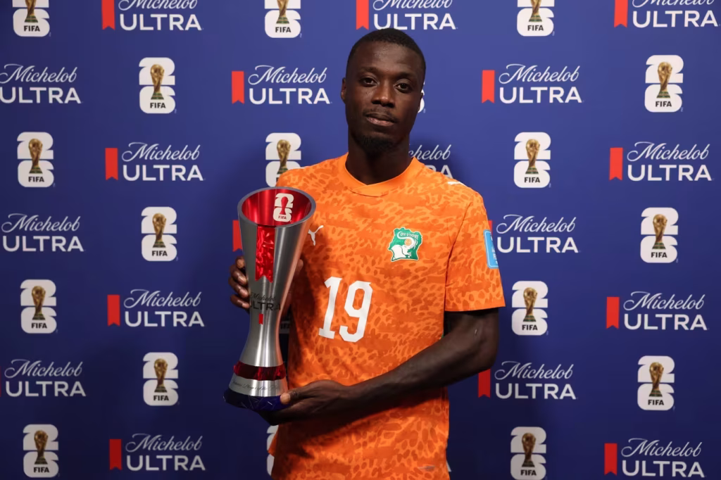 Nicolas Pépé marcou os dois gols da Costa do Marfim na vitória sobre Curaçau - Foto: Fifa