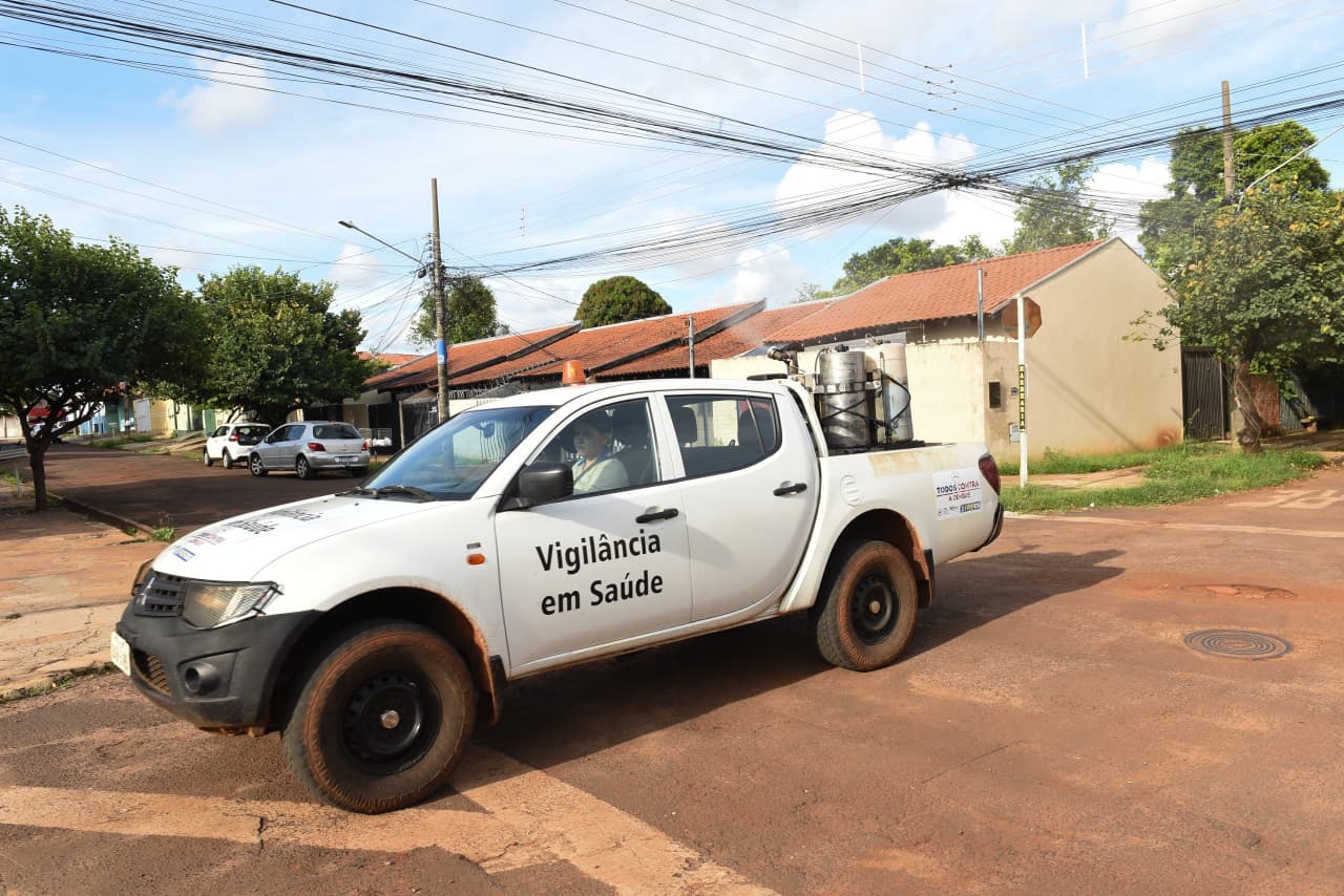 Fumacê reforça combate ao Aedes aegypti em oito bairros de Campo Grande
