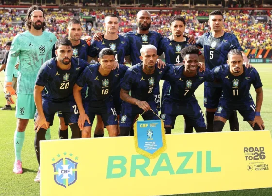 Jogadores da Seleção em amistoso contra o Egito - Foto: Kirk Irwin/Getty Images