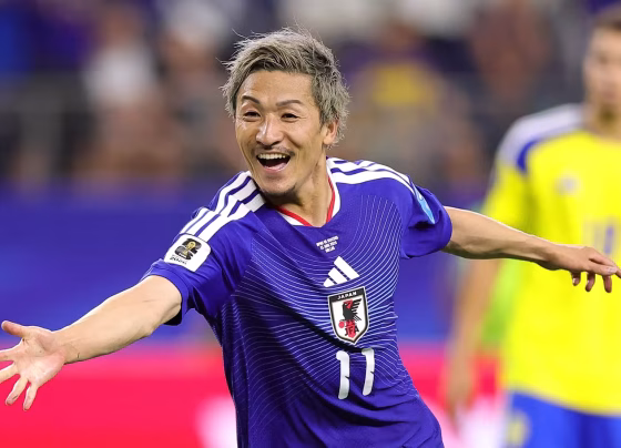 Seleção japonesa ficou em segundo no Grupo F e enfrentará o Brasil em Houston - Foto: Fifa