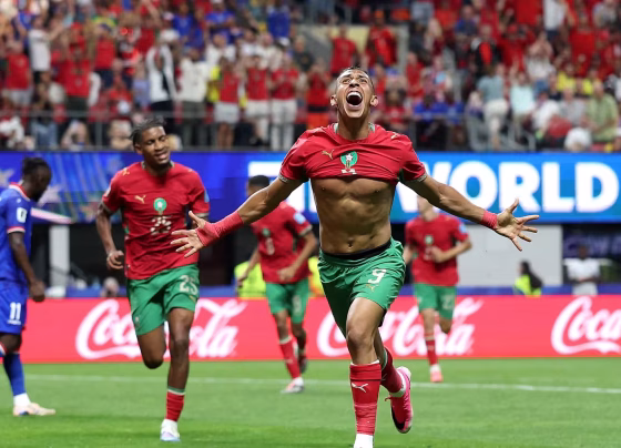 Marrocos venceu o Haiti de virada e avançou em segundo lugar no Grupo C - Foto: Fifa