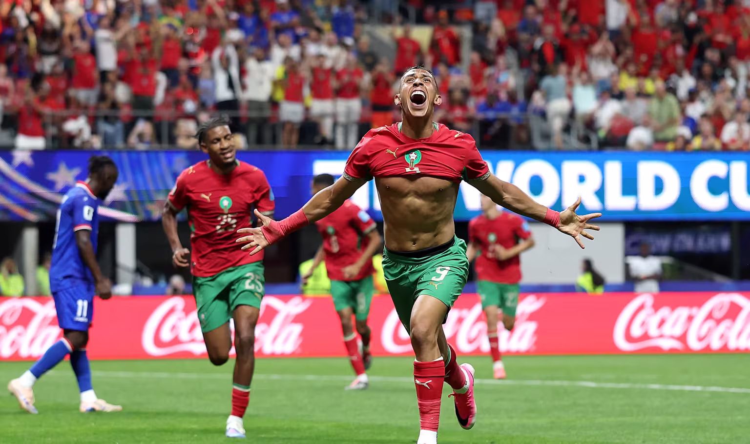 Marrocos vira sobre Haiti e avança no grupo do Brasil