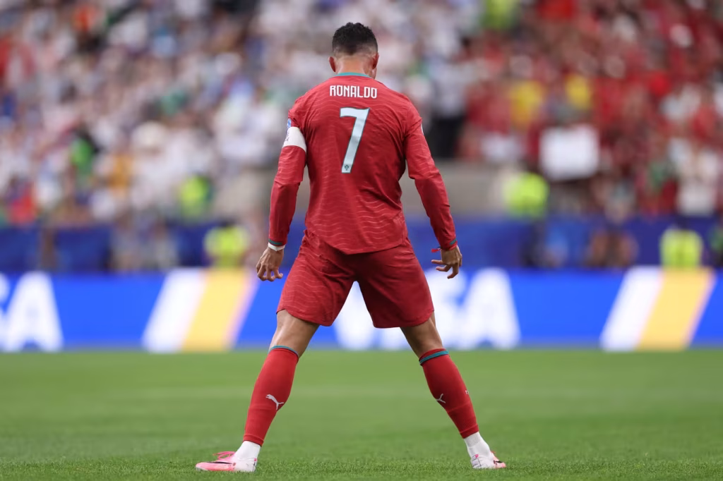Cristiano Ronaldo marcou dois gols e liderou a goleada portuguesa em Houston - Foto: Fifa