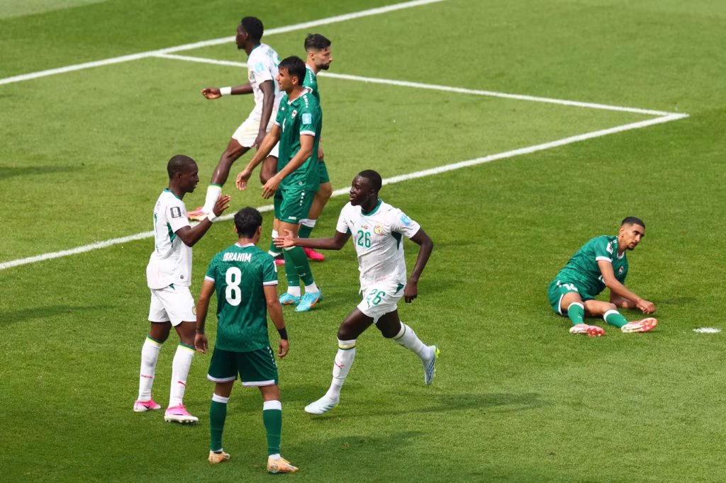 Senegal venceu o Iraque por 5 a 0 e manteve viva a chance de classificação - Foto: Fifa