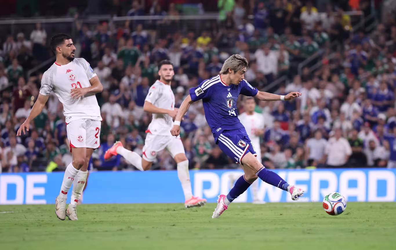 Japão goleia Tunísia e entra na briga pela liderança do Grupo F