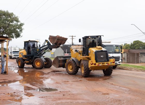 Serviços de limpeza e drenagem continuam em diferentes regiões da Capital após o temporal - Foto: CG Notícias