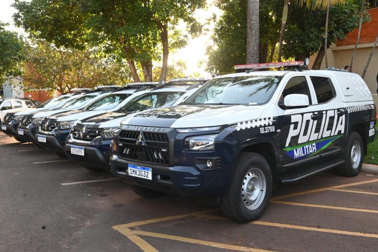 Governo de MS entrega 522 novas viaturas às forças de segurança pública - Foto: Max Arantes