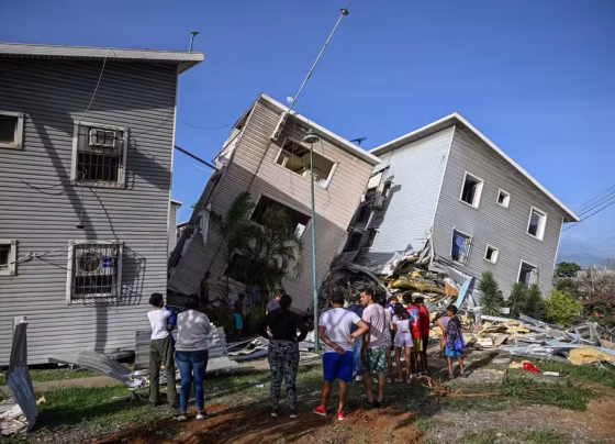 Novo tremor foi sentido em Caracas após terremotos que devastaram parte da Venezuela - Foto: Federico Parra/AFP