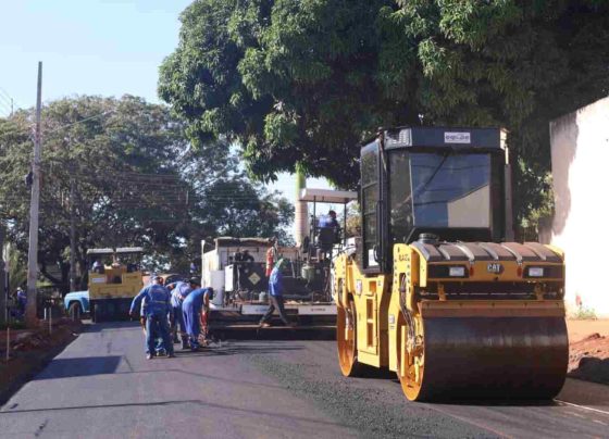 Financiamento de R$ 20 milhões será destinado a obras de asfalto em Campo Grande - Foto: Elias Campos/PMCG