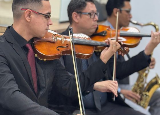 Projeto “Harmonia pela Vida” leva música clássica aos corredores do hospital - Foto: Divulgação
