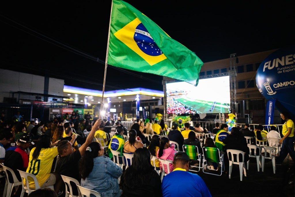 Cidade da Copa terá transmissão gratuita de Brasil x Japão na Esplanada Ferroviária - Foto: CG Notícias