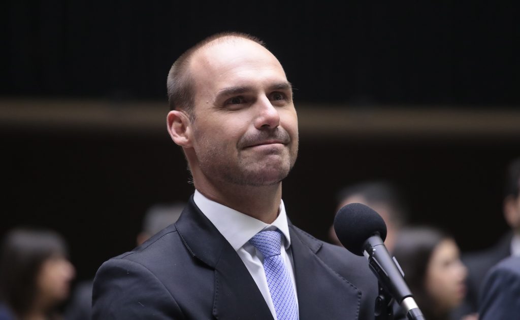 Primeira Turma do STF formou maioria pela condenação de Eduardo Bolsonaro - Bruno Spada/Câmara dos Deputados