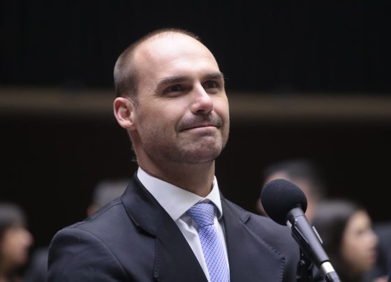 Primeira Turma do STF formou maioria pela condenação de Eduardo Bolsonaro - Bruno Spada/Câmara dos Deputados