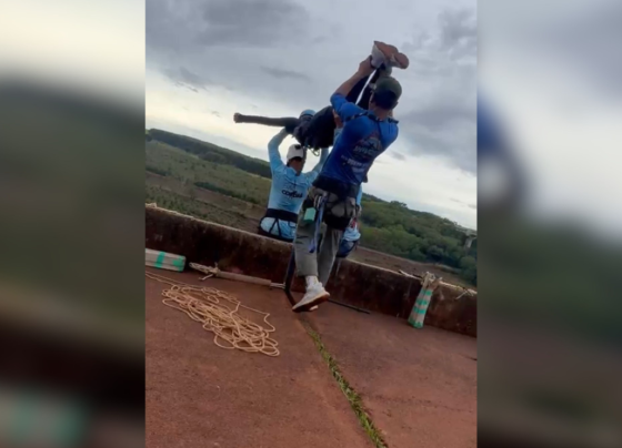 Maria Eduarda morreu durante atividade de rope jump realizada em ponte sem autorização para prática esportiva - Foto: Reprodução
