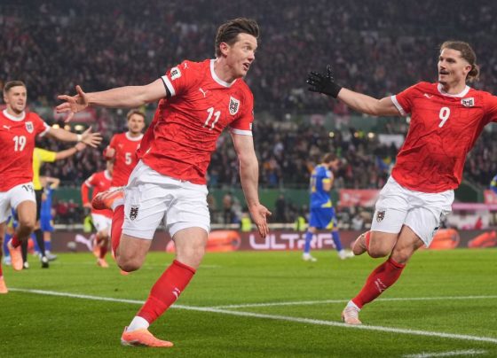 Áustria estreou com vitória e somou os primeiros três pontos na Copa do Mundo - Foto: Getty Images