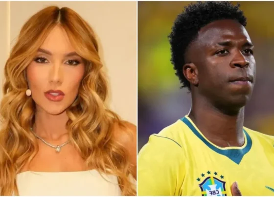 Virginia evitou comentar diretamente os rumores de volta com Vinícius Júnior - Foto: Instagram / Vini Jr. / Virginia