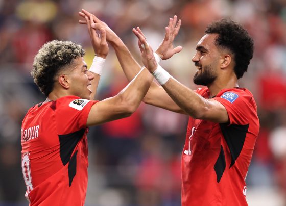 Seleção egípcia conquistou sua primeira vitória em mata-mata de Mundial - Foto: Fifa