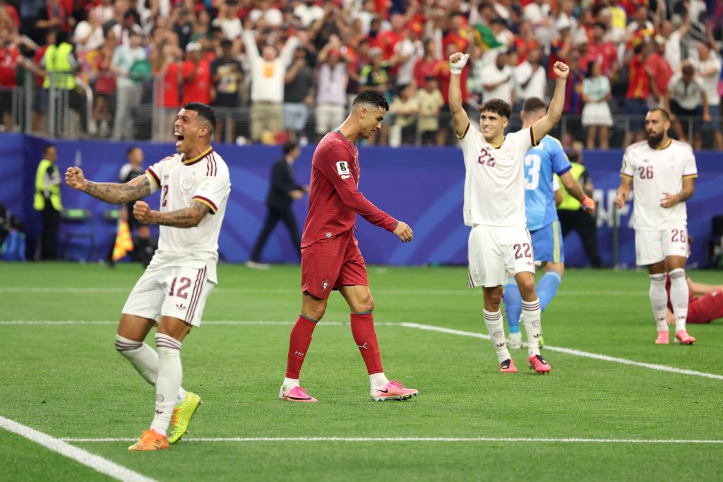 Espanha venceu Portugal por 1 a 0 e avançou às quartas de final da Copa do Mundo - Foto: Fifa