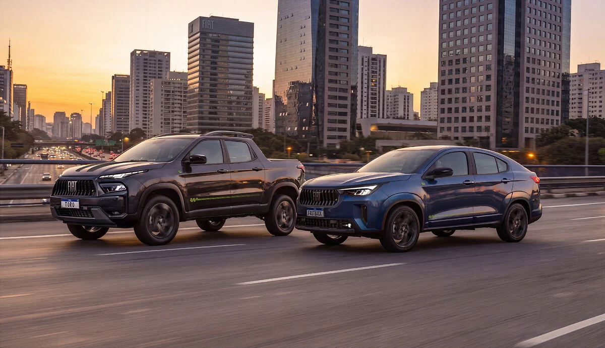 Fiat lança Toro e Fastback em série especial de 50 anos