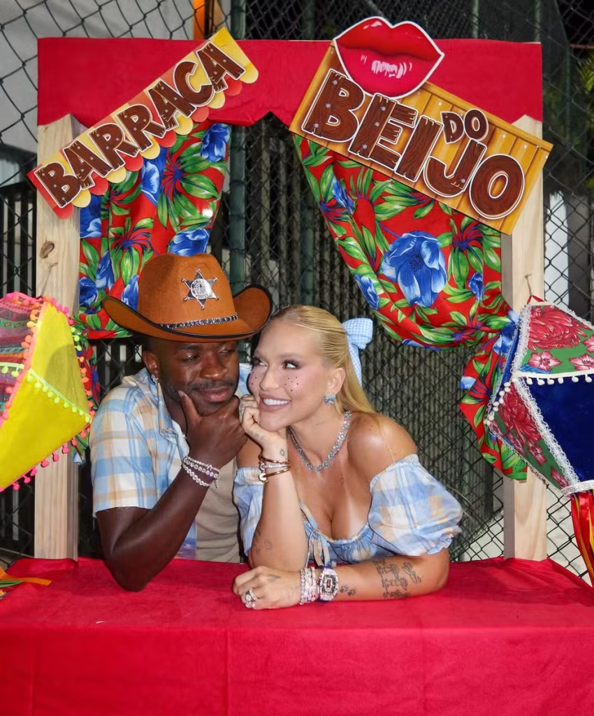 Festa julina de Virginia e Vini Jr. teve barraca do beijo e comidas típicas - Foto: Reprodução/Instagram