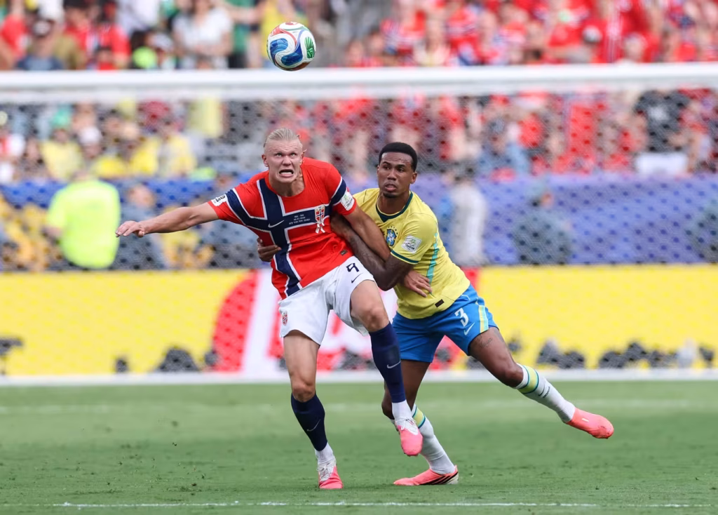 Noruega venceu o Brasil e chegou pela primeira vez às quartas de final da Copa - Foto: Fifa