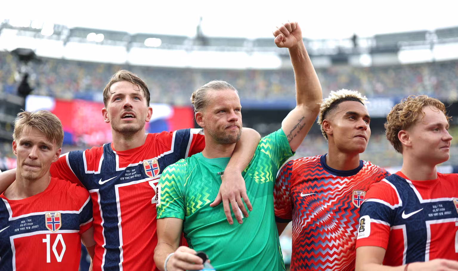Brasil perde para Noruega e está fora da Copa