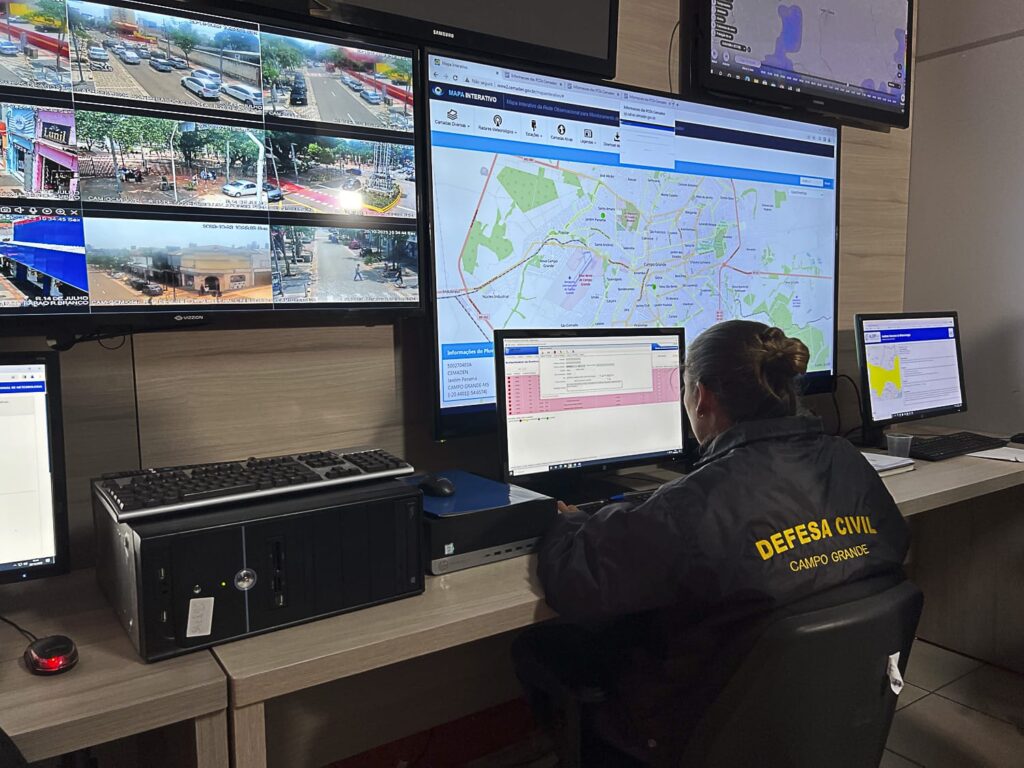 Defesa Civil alerta para queda de temperatura em Campo Grande