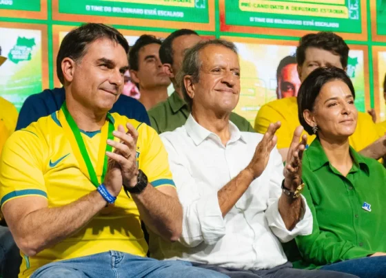 Flávio Bolsonaro teve a candidatura à Presidência confirmada durante convenção nacional do PL - Foto: Divulgação/Assessoria Flávio Bolsonaro