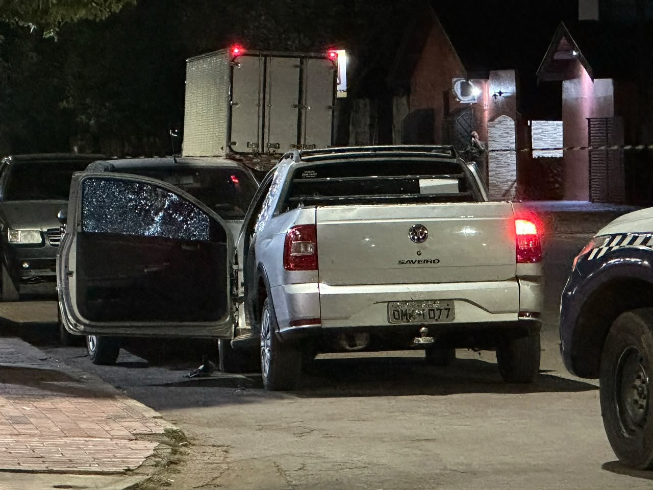 Saveiro usada pelos suspeitos foi localizada após monitoramento por câmeras em Rio Verde - Foto: Williams Souza