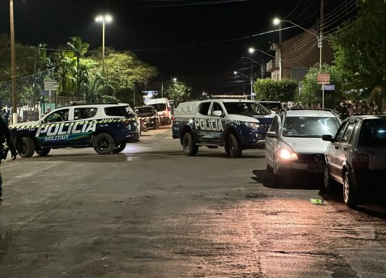 Confronto ocorreu na Rua Tamandaré após perseguição iniciada perto da BR-163 - Foto: Williams Souza