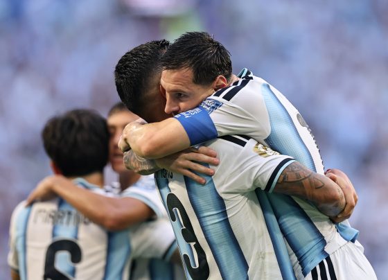 Argentina venceu Cabo Verde por 3 a 2 na prorrogação e avançou às oitavas da Copa - Foto: Fifa