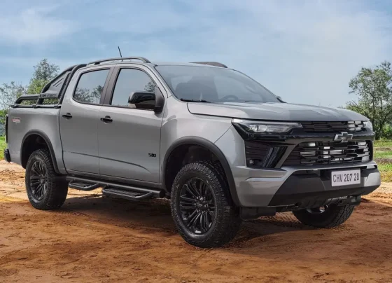 Picape possui rodas de 18 polegadas e pneus Pirelli Scorpion All Terrain - Foto: Divulgação/Chevrolet