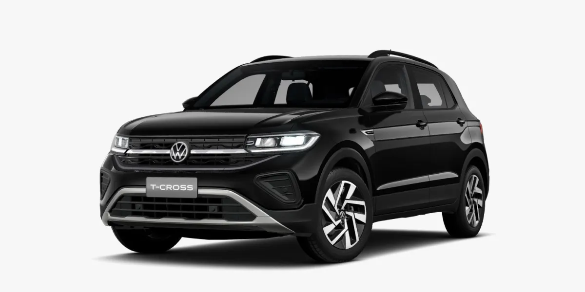 T-Cross 2027 ganha câmbio de oito marchas nas versões 200 TSI