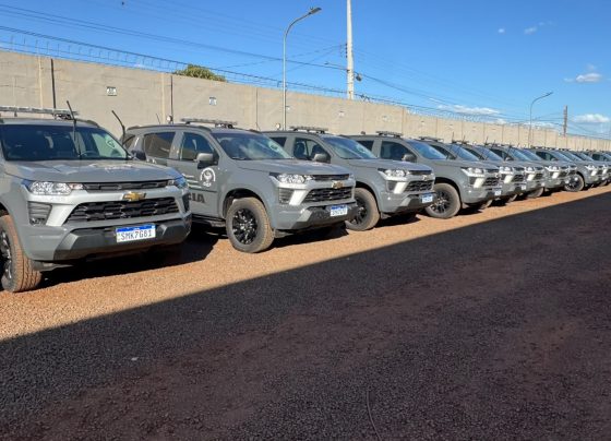 Veículos serão usados em ações contra tráfico, contrabando e crimes transfronteiriços - Foto: DOF