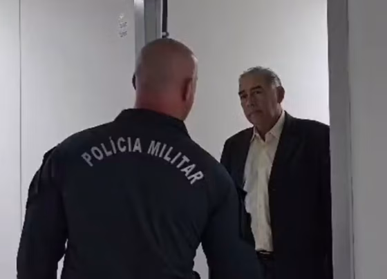 Alcides Bernal foi internado na Santa Casa após passar mal no Presídio Militar - Foto: Augusto Castro