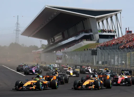 Lando Norris venceu o GP da Hungria e garantiu o primeiro triunfo da McLaren em 2026 - Foto: Reprodução/X/@F1