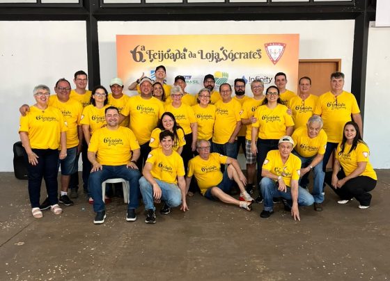 Sexta edição da Feijoada da Loja Sócrates reuniu integrantes, familiares e convidados - Foto: Divulgação