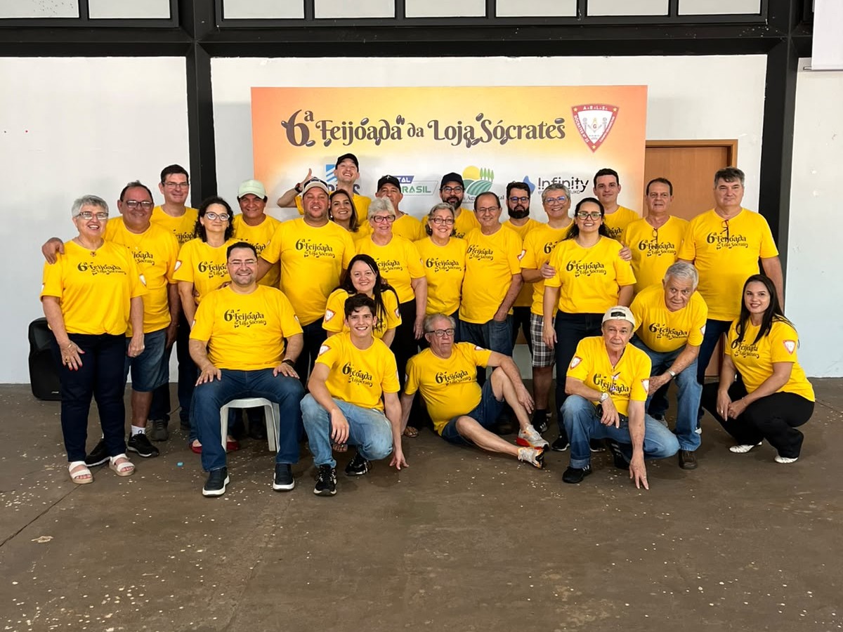 Feijoada da Loja Sócrates reúne famílias e convidados em Campo Grande