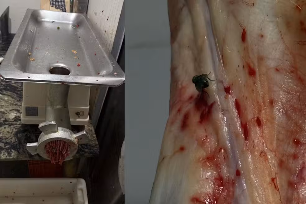 Açougue é interditado após apreensão de 475 kg de carnes