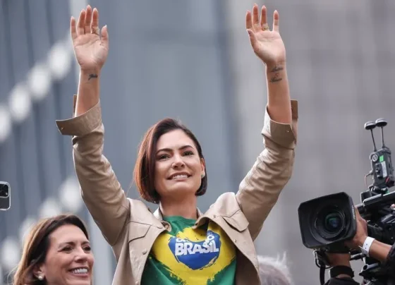 Michelle Bolsonaro anunciou o movimento Imparáveis após deixar o comando do PL Mulher - Foto: Reuters/Amanda Perobelli