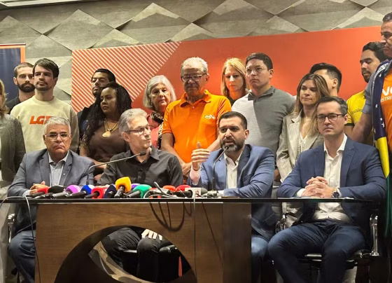 Romeu Zema foi oficializado pelo Novo como candidato à Presidência da República - Foto: Luiz Felipe Barbiéri/g1